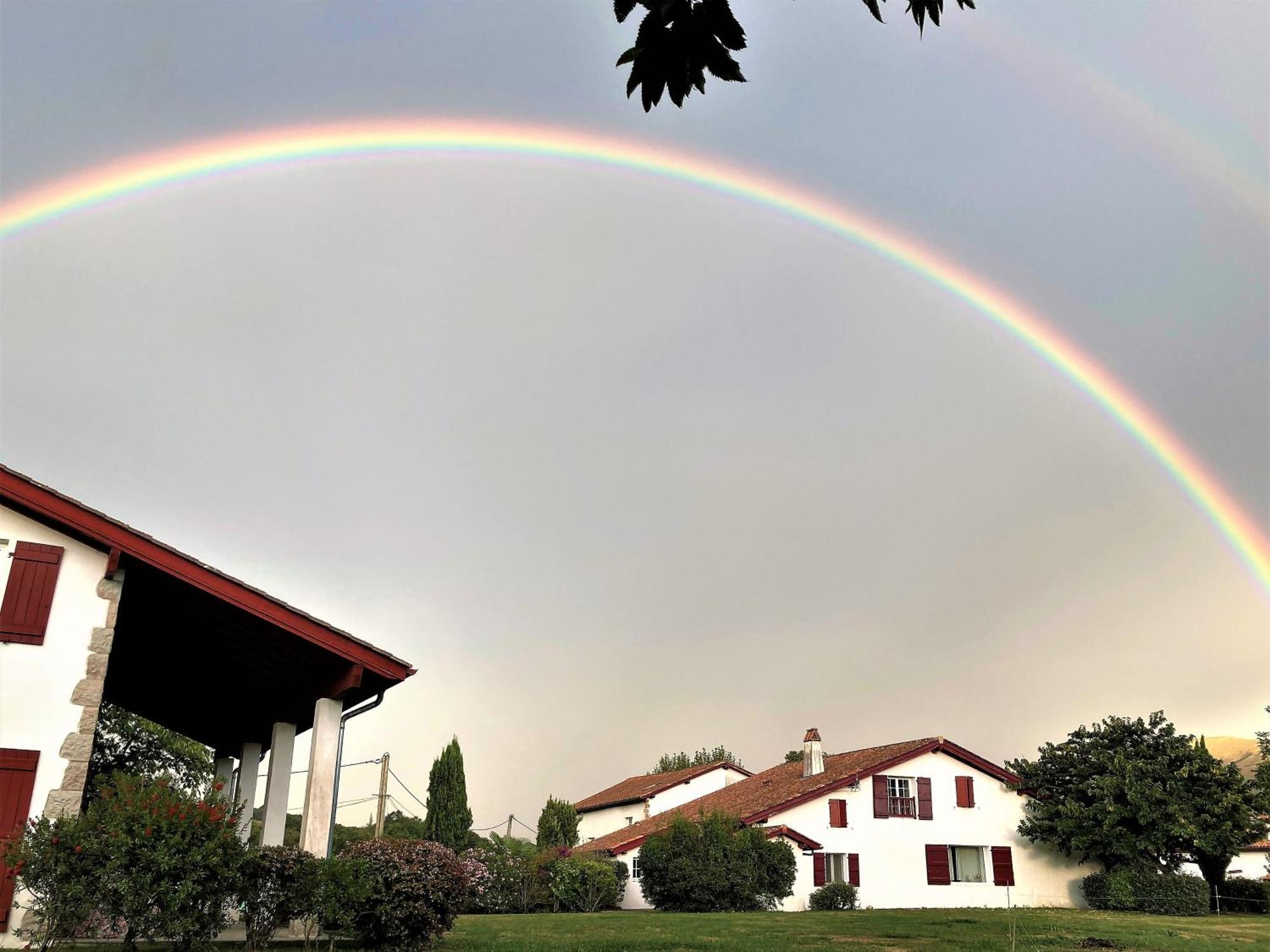 Baskoparadis I Eco-Gites I Calme I Vue I Anes I Jardin I Montagne I Nature Louhossoa Eksteriør billede